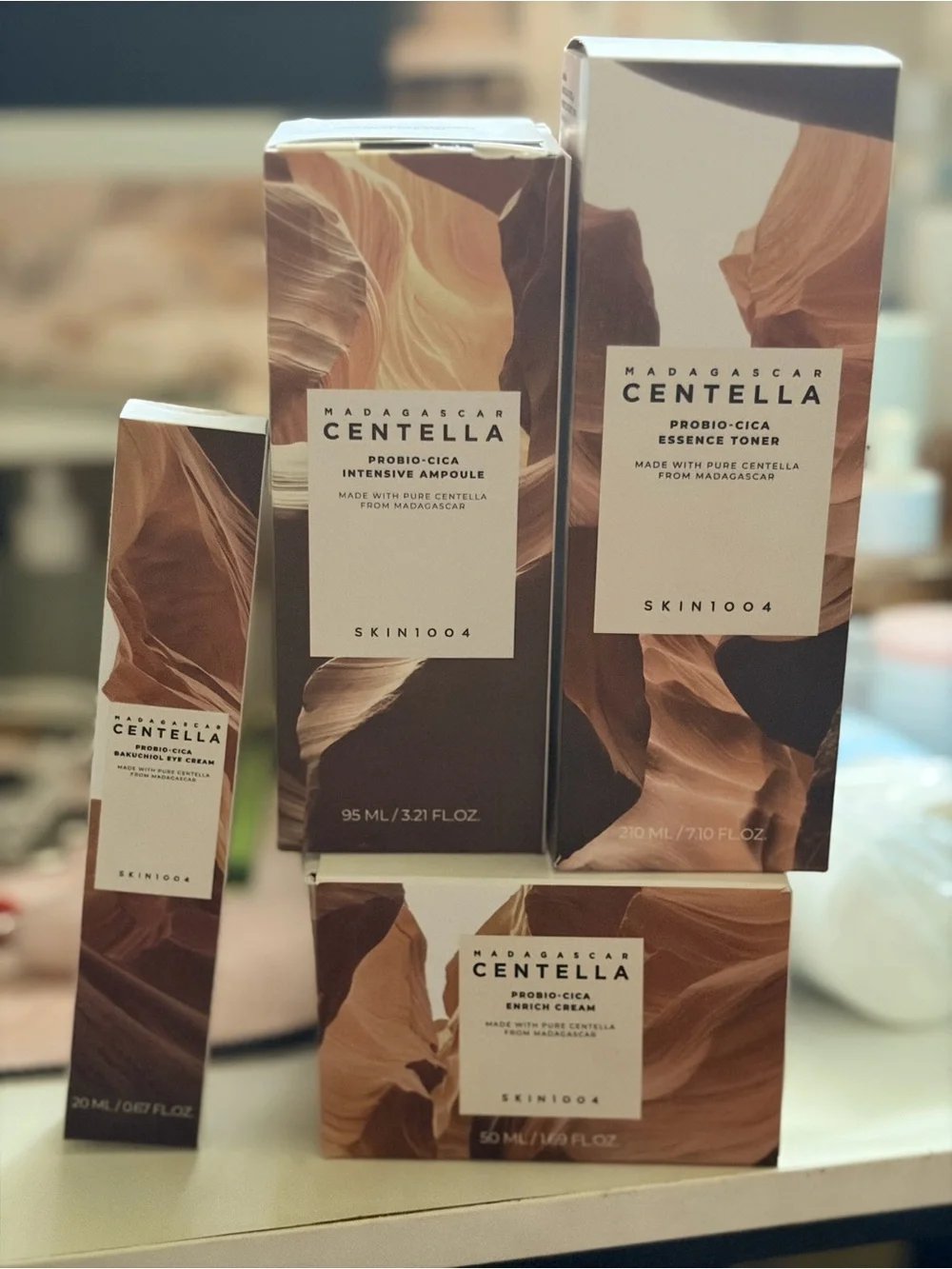 Madagascar Centella Probio-Cica Hydrating Set in Brown
